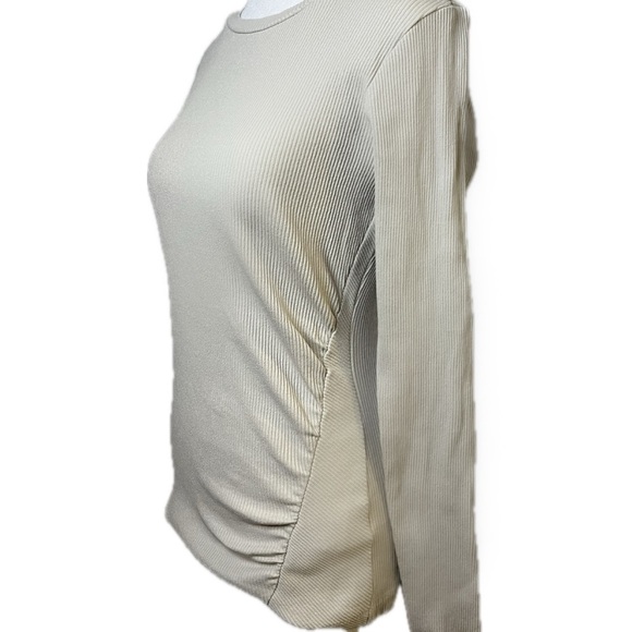 Grey State Ribbed Long Sleeve Top | Size 2 (Small) - Picture 3 of 7